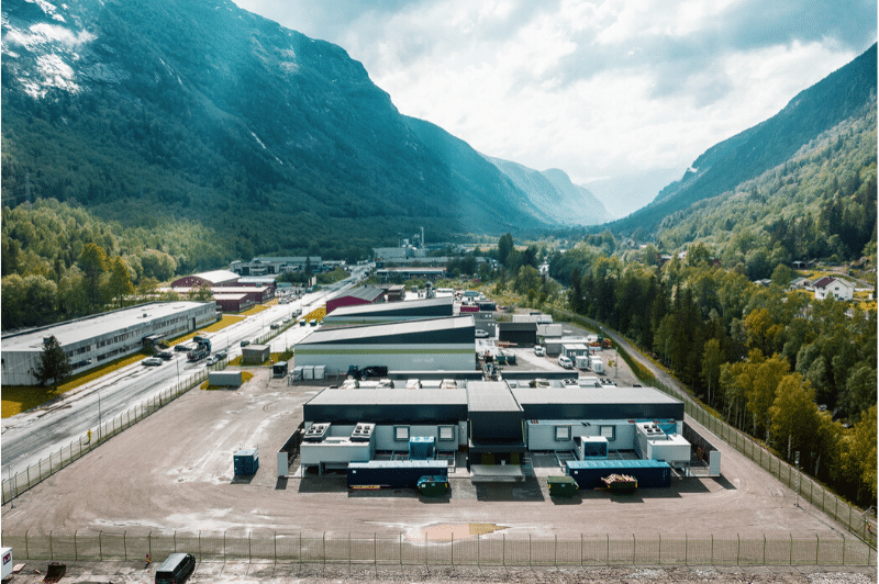 A data center in the Norwegian mountains, powered by hydropower